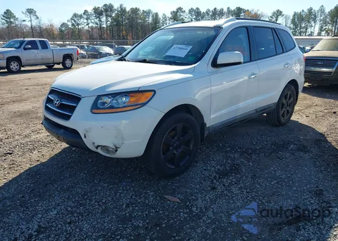 2008 Hyundai Santa Fe Limited/Se from USA, damaged, VIN 5NMSH13E28H147964